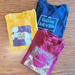 Mens Surfer Graphic T-shirt Bundle/Lot Size XL